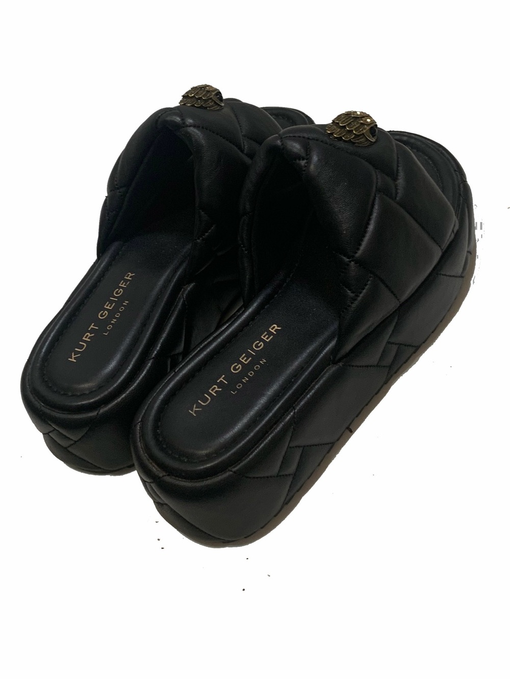 Kurt Geiger london Women's Orson Puffed Platform Slide Sandals - Picture 4 of 7